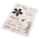 Christmas wreath Ribbon Silicone Stamp DIY Scrapbooking Photo Album Decorative