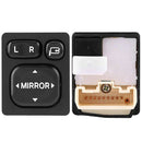9 Pin Car Outside Plastic Rear View Mirror Power Switch Button Control 8487 A8K6