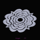 5 pcs label metal cutting dies scrapbooking Craft Decorative Embossing