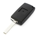 Folding Car Flip ABS Durable Remote Key Case 3 Button  C2 C3 C4 C5 C6
