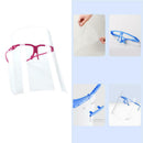4Pcs Safety Full Face Shield Guard Transparent Goggles Visor BBQ Protector