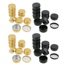 Lot 40pcs Mini 30g Tin Jars Screw Top Cans Cosmetic Container Candle Box