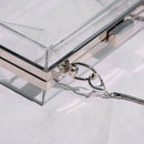 Acrylic Transparent Clutch Chain Box Women Shoulder Bags Hard Day Clutches  Y3I2