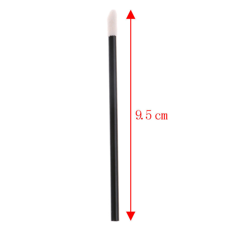 100 Disposable Lip Brush Gloss Wands Applicator Makeup Cosmetic Tool Beauty3C