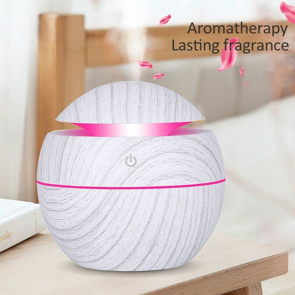 New 130Ml Mini Electric Air Humidifier Usb Charge Aroma Diffuser Ultrasonic L6J2