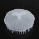 2pcs White Washing Hair Cleaner Brushes Shampoo Scalp Massage Comb