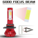 2pcs Car Auto Motorcycle 3000K 6000K 8000K 4200LM COB LED Fog Tail Light Bulbs