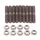 Stud Bolt Kit With Lock Nuts For  S13 S14 S15 CA18 Garrett T2 T25 Tu