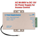 DC 12V 5A Access Control Power Supply AC 90-260V for Home Office Electric D