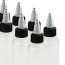 20x Tattoo Paint Airbrush Ink Pigment Empty Bottles LDPE Plastic 30/60ml