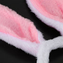 Animal Print Set Rabbit Ears Tail BowTie Fancy Dress Outfit