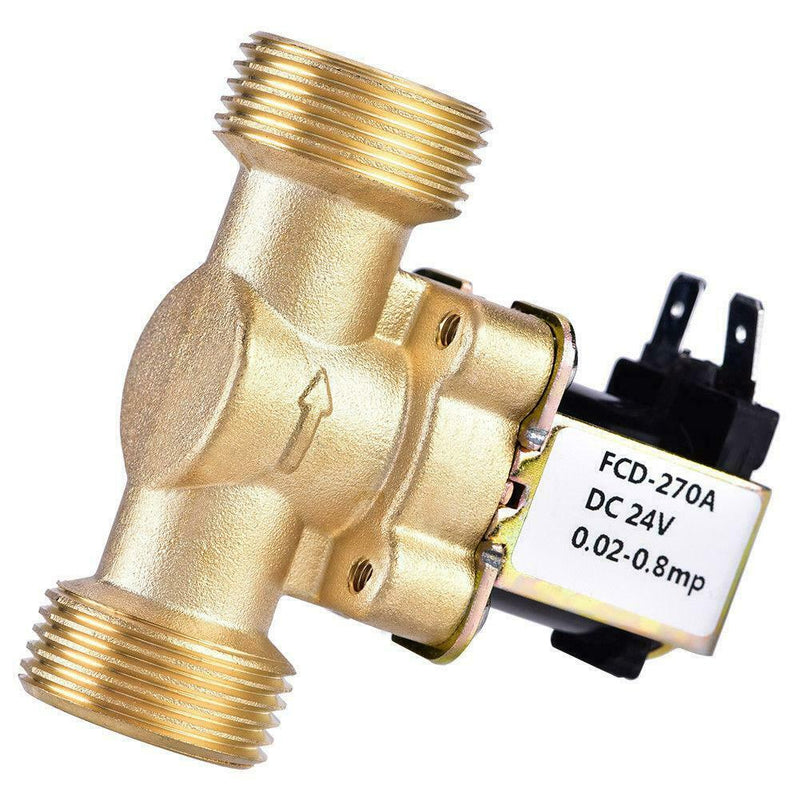 3/4inch DC 24V Normally Closed Electric Solenoid Magnetic Water Control Valve