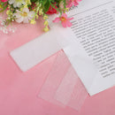 10Pcs Nail Art Non-woven Silk  Gel Tips Extension Fiber Glass Form  ME