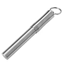 Outdoor Hiking Stainless Steel Toothpick Holder Organizer Pocket Medicine Bottle