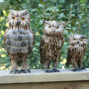 Vivid Xmas Decor Artificial Owl Feathered Bird Tree Ornaments Brown HOT