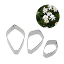 Stainless Steel Gardenia Flower Petal Cake Mould Tool Fondant Cookie Cutter