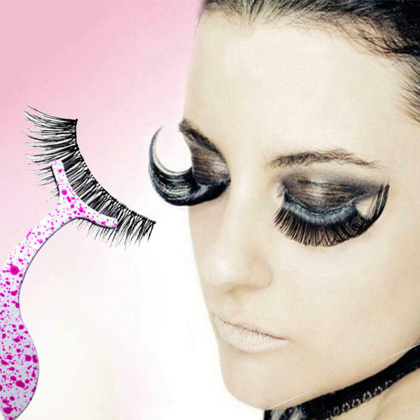 3 Colors FALSE EYELASH APPLICATOR TWEEZER COSMETIC TOOL CLIP EYE LASHES  YXY