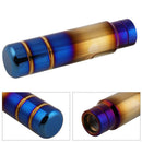 Universal 13CM Metal Burnt Blue Gear Stick Shift Knobs Auto Shifter Lever Head
