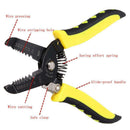 Multi-function 7 In 1 Tool Cable Wire Stripper Stripping Cutting Pliers