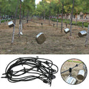Non Slip Travel Clothesline Portable Tent Accessory Retractable Outdoor Camping