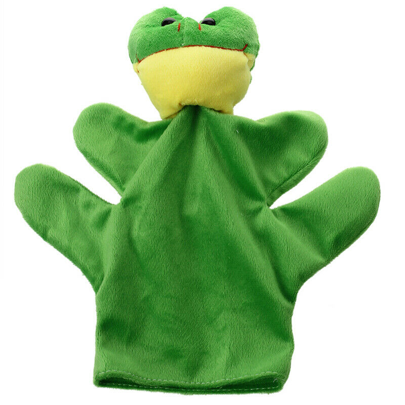 Green Hand Puppet Finger Puppets V4W9