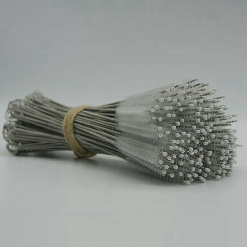100 Pcs Clean Brushes For Drinking Straws/Glasses/Keyboards/Jewelry Cleanin Z3W5