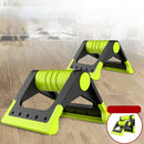 Yellow Push-Ups Stands Sport Bar Fitness Workout Push Up Handles Training E