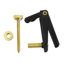 4 Pieces Metal Cello Fine Tuners String Adjusters for 3/4-4/4 Violoncello