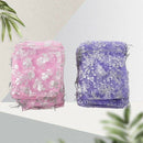 100pcs Mixed Organza Pouch Gift Wedding Bead Candy Gift Bags Pouches B4X9
