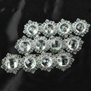 12PCS Diamond Napkin Ring Serviette Holder Wedding Dinner Banquet Decor I3D O4B5