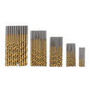 50pc Metal Drill Bit Set HSS Metric Twist Drills 1mm-3mm Drill Bits