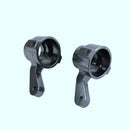 2Pcs Metal Front Hub Carriers Steering Cup for 1/16 WPL RC Car Accessories TV7H2
