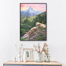 5D Diamond Painting DIY Drawing Full Round Drill Wolf World Kit Ornaments