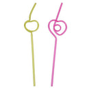 10 pieces Straws with ks Curly Straws Straws Table Decoration for Kids B V2B6
