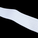 Home Family 30M Length Braided Elastic Band White for Tailoring Clothes