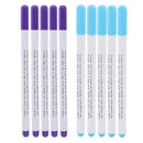 10Pcs Air Erasable Pen Water Soluble Ink for Cloth and Fabrics Sewing Maker