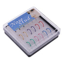 18pcs Stainless Steel Nose Open Hoop Ring Lip Earring  Studs