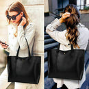 Large PU Leather Woman Handbag, Tote Bag Shoulder Crossbody Single Shoulder D4N9