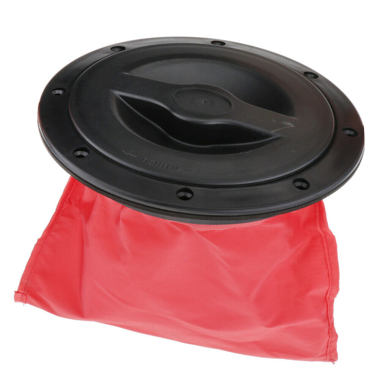 Kayak Deck Plate Marine Hatch Cover With Cat Bag Dry Storage For Boat 6inch