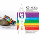 Chakra Bracelet Jewelry Handmade Multi Color Natural Stone Tube Beads Leath D7J3