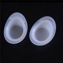 2PCS Silica gel Eye Flush Cups First Aid Wash Bath Plastic Cups LJU