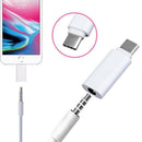 Type-C to 3.5mm Earphone Adapter USB-C 3.1 Male to AUX Audio Female for Xia J9N6