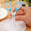 Cute Cartoon Scissors with Cap Novelty Student Kid Office School Gift Stationery