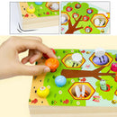 Wooden Magnetic Fishing Game for kid 2 3 Years Old Montessori Preschool