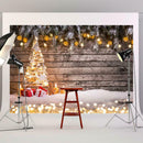 Christmas Photographic Art Cloth Backdrop Wall Studio Photo Prop Home Decor