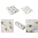2Pcs Baby Swaddling Blanket Soft Newborn Arm Hold Snuggle Quilt Infant Wrap