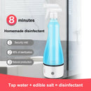 Rechargeable DIY Electric Hypochlorite Generator for Office Kitchen Restroom