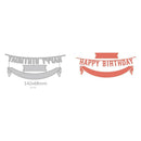 Metal Cutting Dies Stencils for DIY Scrapbooking Happy Birthday (MS-840)