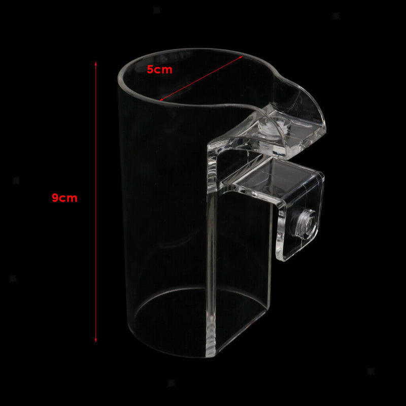 Acrylic Ring Station Aquarium Fish Safe Food Feeder Round Feeding Circle