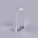 30*30*60mm Triangular Prism BK7 Optical Prisms Glass Physics Teaching Refrac Cy